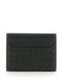 Bottega Veneta Men Green Card Holder With Intrecciato Motif In Leather Man by Luosophy