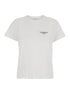Givenchy Women White Crewneck T-Shirt With Logo Lettering On Front And Rear In Cotton Woman by Luosophy