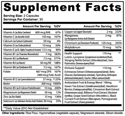 Complete Multivitamin + Immunity Boost, 60 ct.
