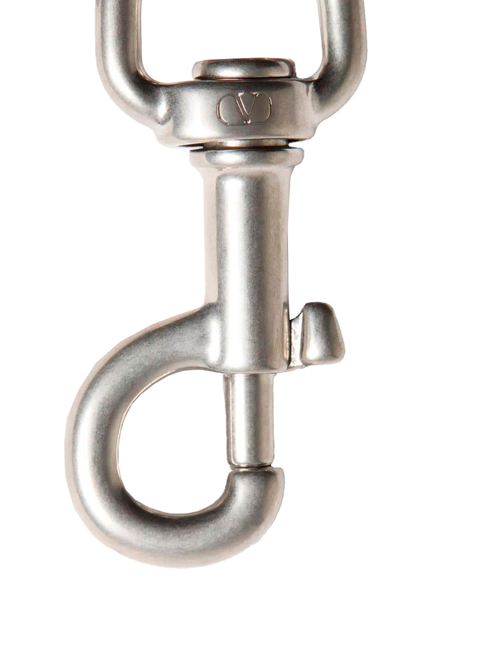 Valentino Garavani Men Metallic Keyring With Vlogo Charm In Brass Man by Luosophy