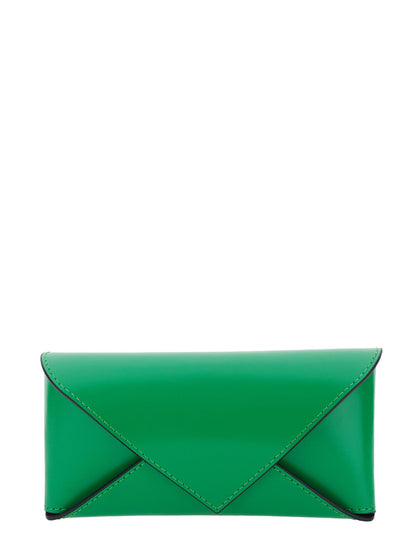 Bottega Veneta Women Green Sunglasses With Cat-Eye Design And Knot Detail On The Temples In Metal Woman by Luosophy