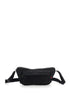 Gucci Men Black Pouch With Adjustable Waist Strap And Logo Lettering On The Front In Gg Canvas Man by Luosophy