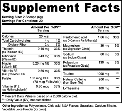 Energy Powder (Yuzu Flavor)