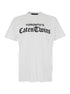 Dsquared2 Men White T-Shirt With Logo On The Front In Cotton Man by Luosophy