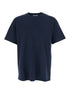 Givenchy Men Blue T-Shirt With Logo On The Front In Cotton Man by Luosophy