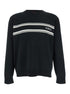 Gucci Men Black Sweater With Logo Lettering On The Front In Wool Man by Luosophy