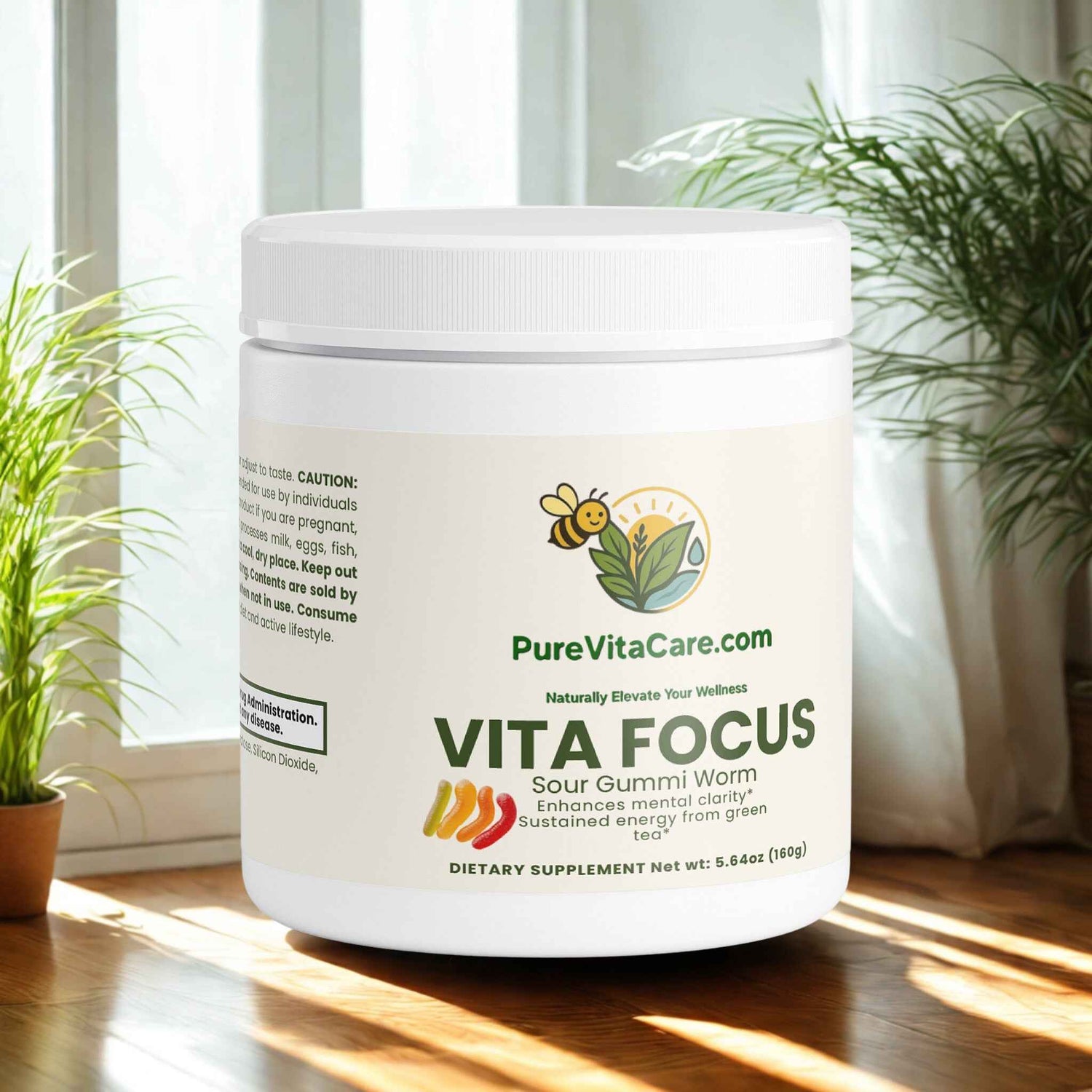 VITA-FOCUS POWDER (Sour Gummi Worm)