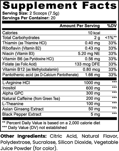 Focus Powder (Sour Grape)