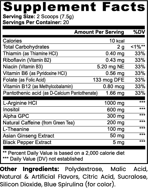 VITA-FOCUS POWDER (Sour Gummi Worm)