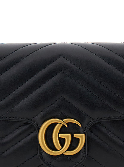 Gucci Women Black Mini Shoulder Bag &