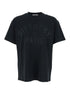 Givenchy Men Black T-Shirt "T-Shirt With Maxi Logo On The Front In Cotton" Men by Luosophy