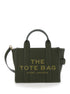 Marc Jacobs Women The Tote Bag Media In Green Hammered Leather For Women by Luosophy