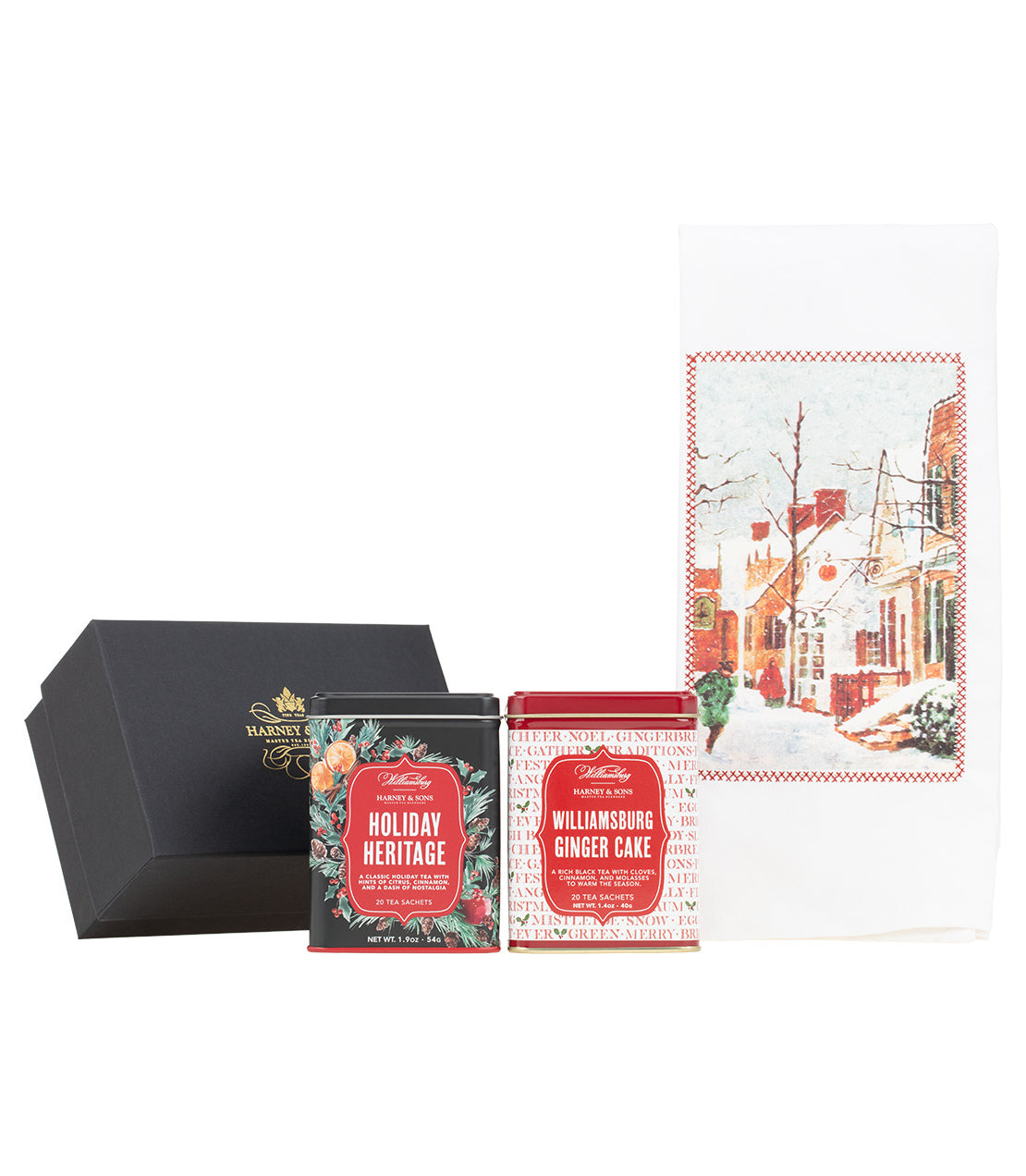 Williamsburg Ginger Cake, Tin of 20 Sachets