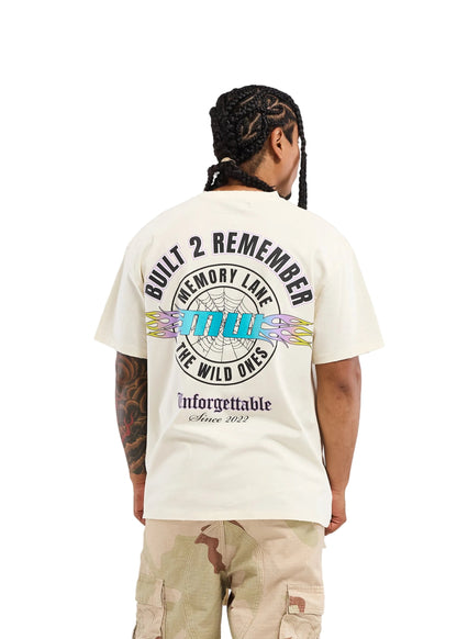 Memory Lane Wild Ones Tee - Off White by Denim Exchange