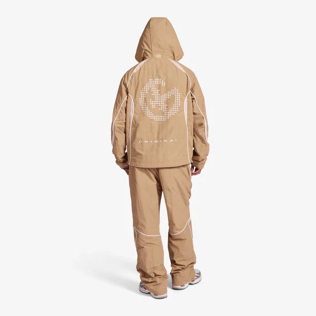 Gala Original Bando Windbreaker Jacket - Walnut by Denim Exchange