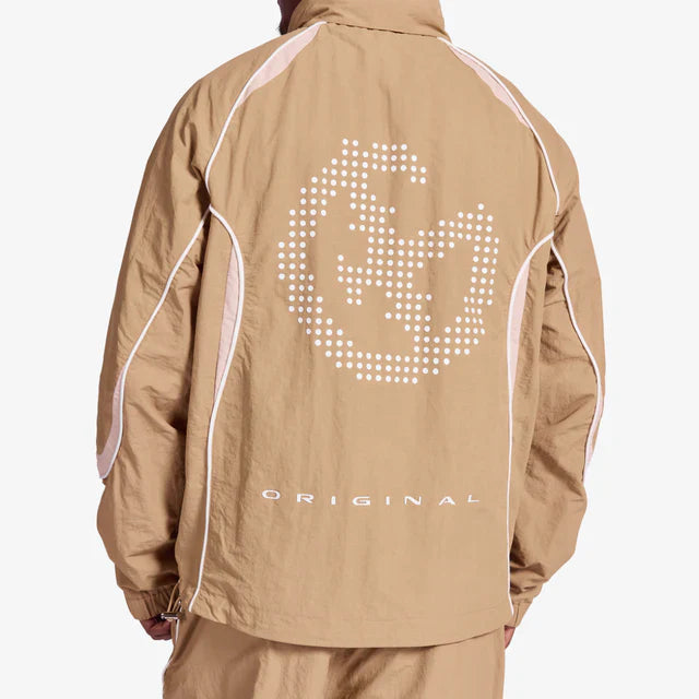 Gala Original Bando Windbreaker Jacket - Walnut by Denim Exchange