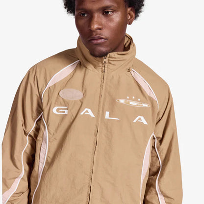 Gala Original Bando Windbreaker Jacket - Walnut by Denim Exchange