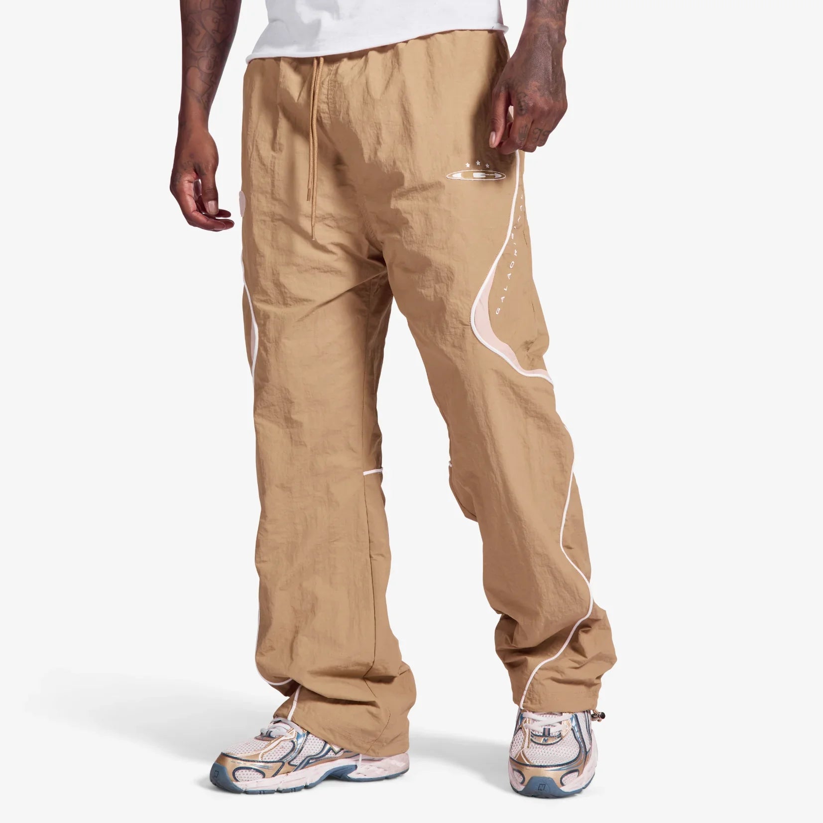 Gala Original Bando Windbreaker Pants - Walnut by Denim Exchange