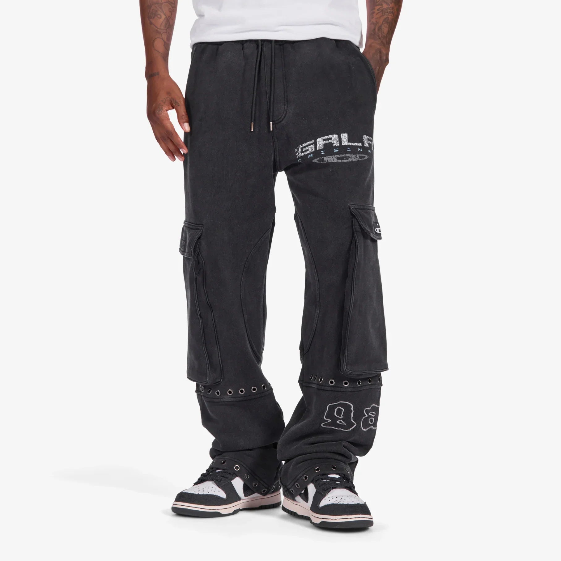 Gala Original Harpy Sweatpants - Washed Black by Denim Exchange