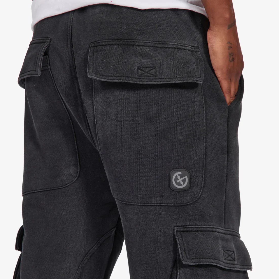 Gala Original Harpy Sweatpants - Washed Black by Denim Exchange