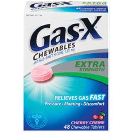 Gas-X Extra Strength Chewable Tablets With Cherry Creme 