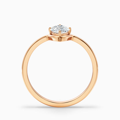 Jana 4.5 Carat Marquise Cut Solitaire Designer Moissanite Diamond Ring in 18k Yellow Gold