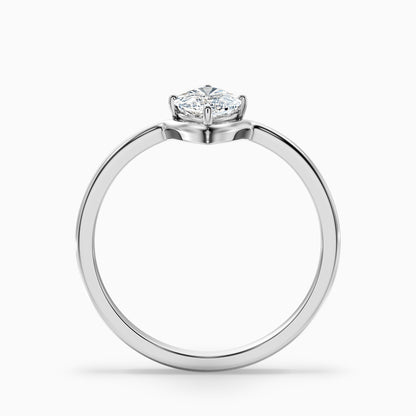 Jana 4.5 Carat Marquise Cut Solitaire Designer Moissanite Diamond Ring in 18k Yellow Gold
