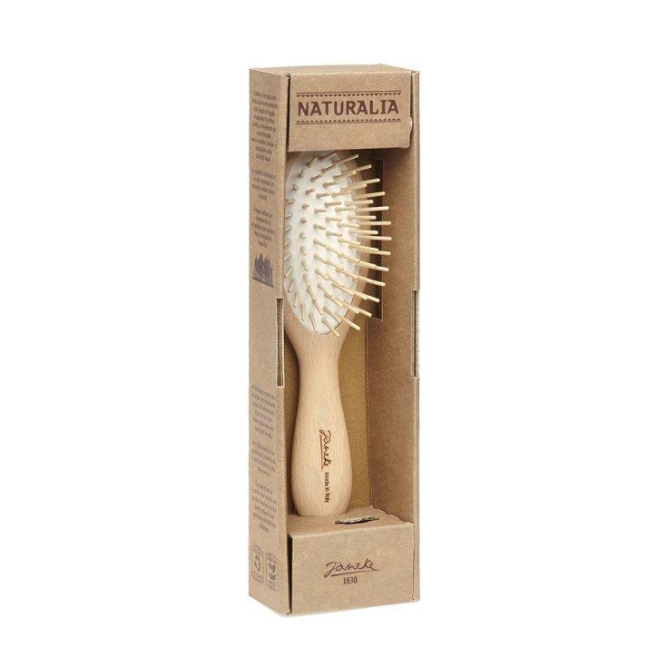 GIORGIO JANEKE Srl Naturalia Spazzola Grande Ovale 1 Pezzo by Pasteur Pharmacy