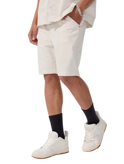 Jordan Craig The Re-up Shorts - Bone by Denim Exchange