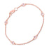 0.45 Carat Genuine Morganite .925 Sterling Silver Bracelet by Bids.com