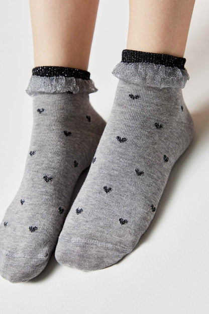 Conte Cotton Socks Classic - 243 Airy Sole and Lurex