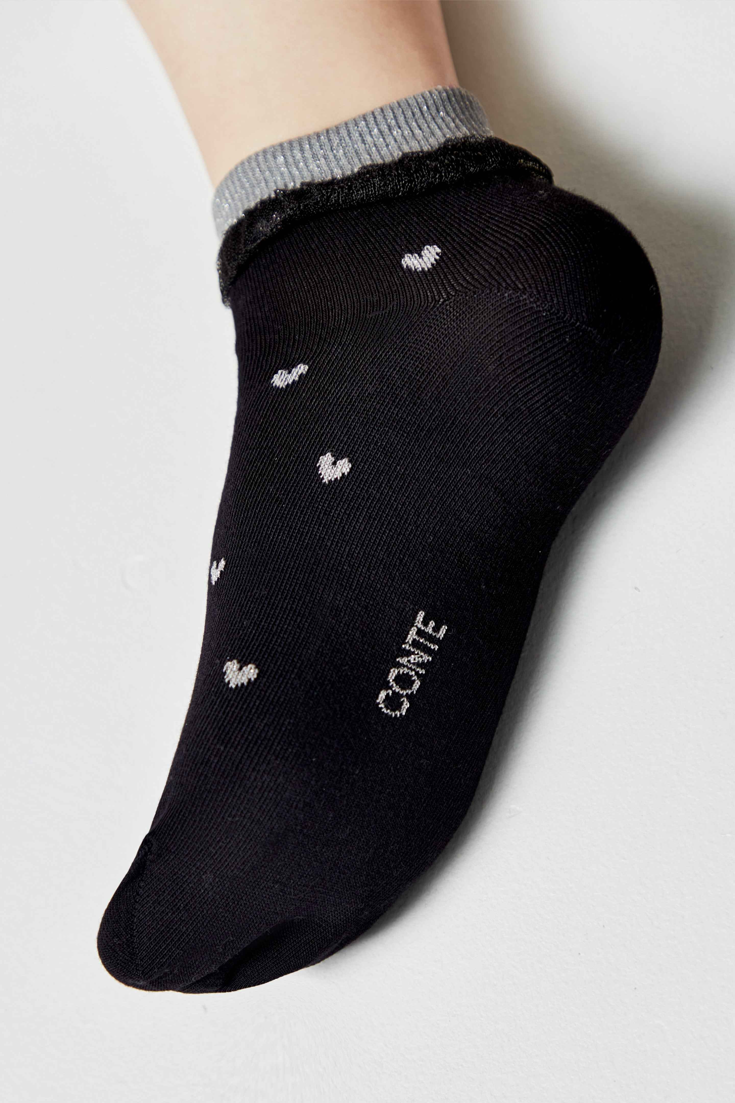 Conte Cotton Socks Classic - 243 Airy Sole and Lurex