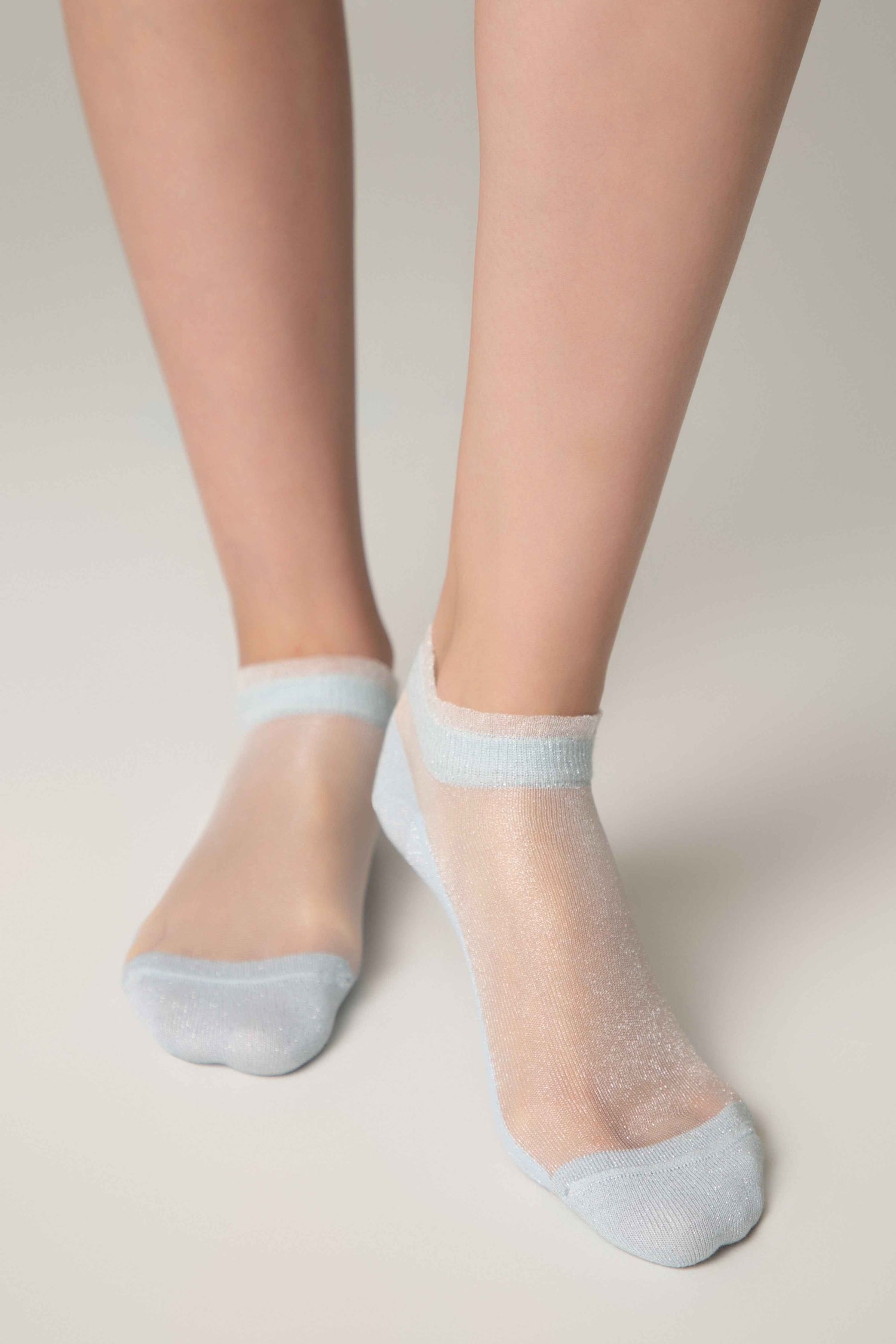 Ankle Socks Conte Active - 229 Transparent with Lurex