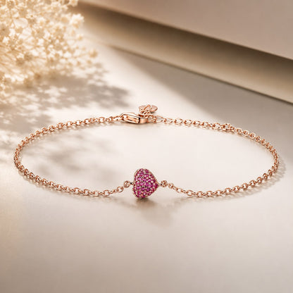 925 Sterling Silver 22cm Bracelet for Women  DestGlow