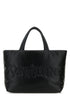 Saint Laurent Men Black Nappa Leather Saint Laurent Shopping Bag by Luosophy