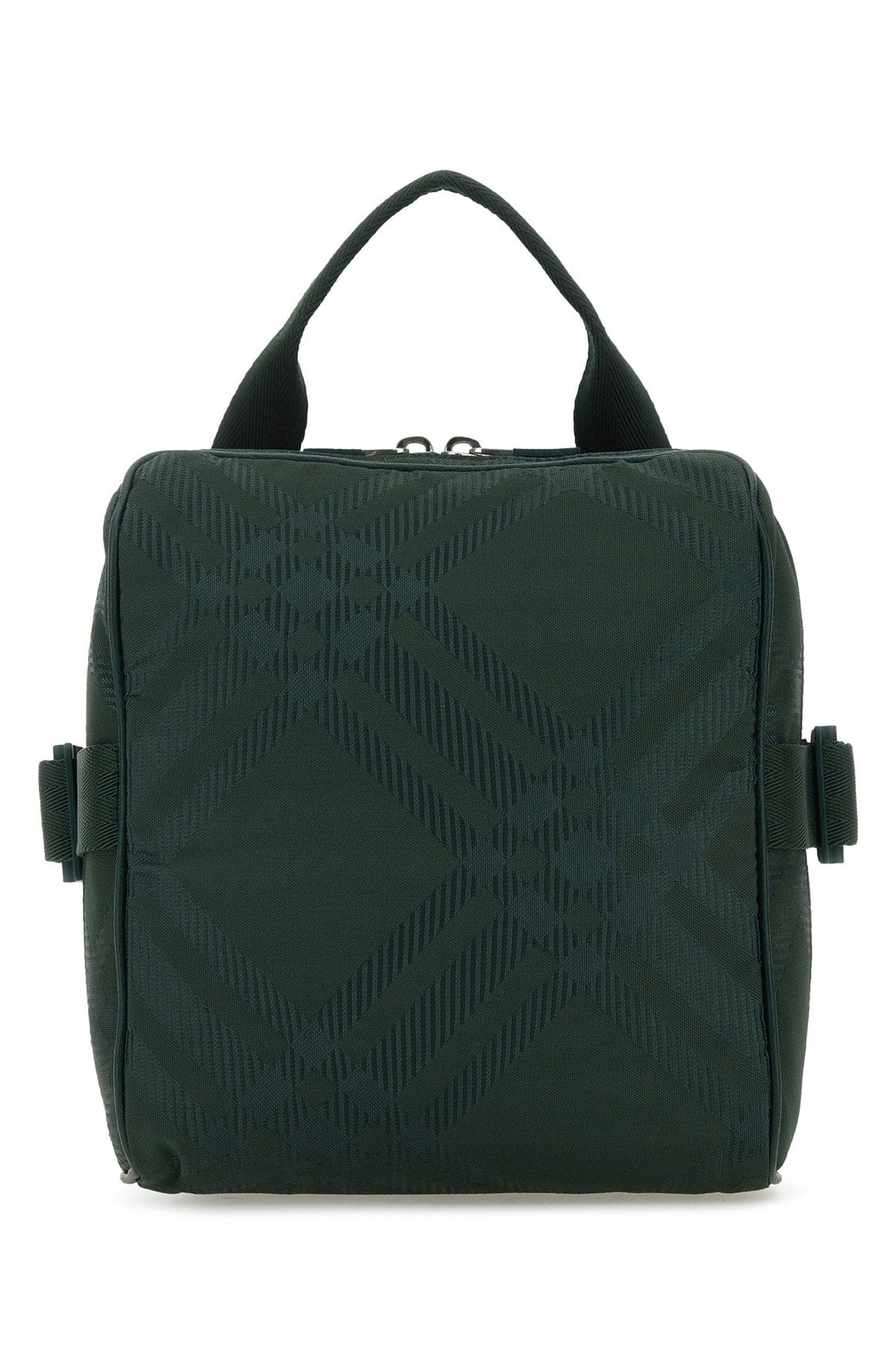 Burberry Men Bottle Green Fabric Crossbody Bag by Luosophy