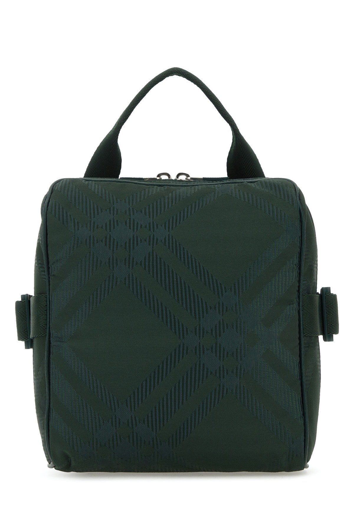 Burberry Men Bottle Green Fabric Crossbody Bag by Luosophy