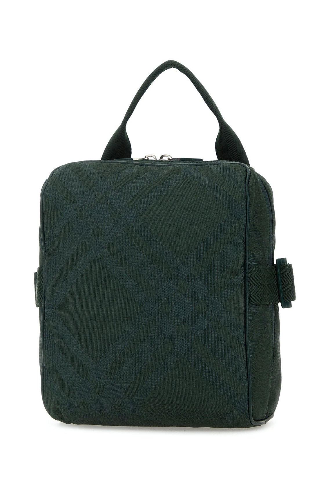 Burberry Men Bottle Green Fabric Crossbody Bag by Luosophy