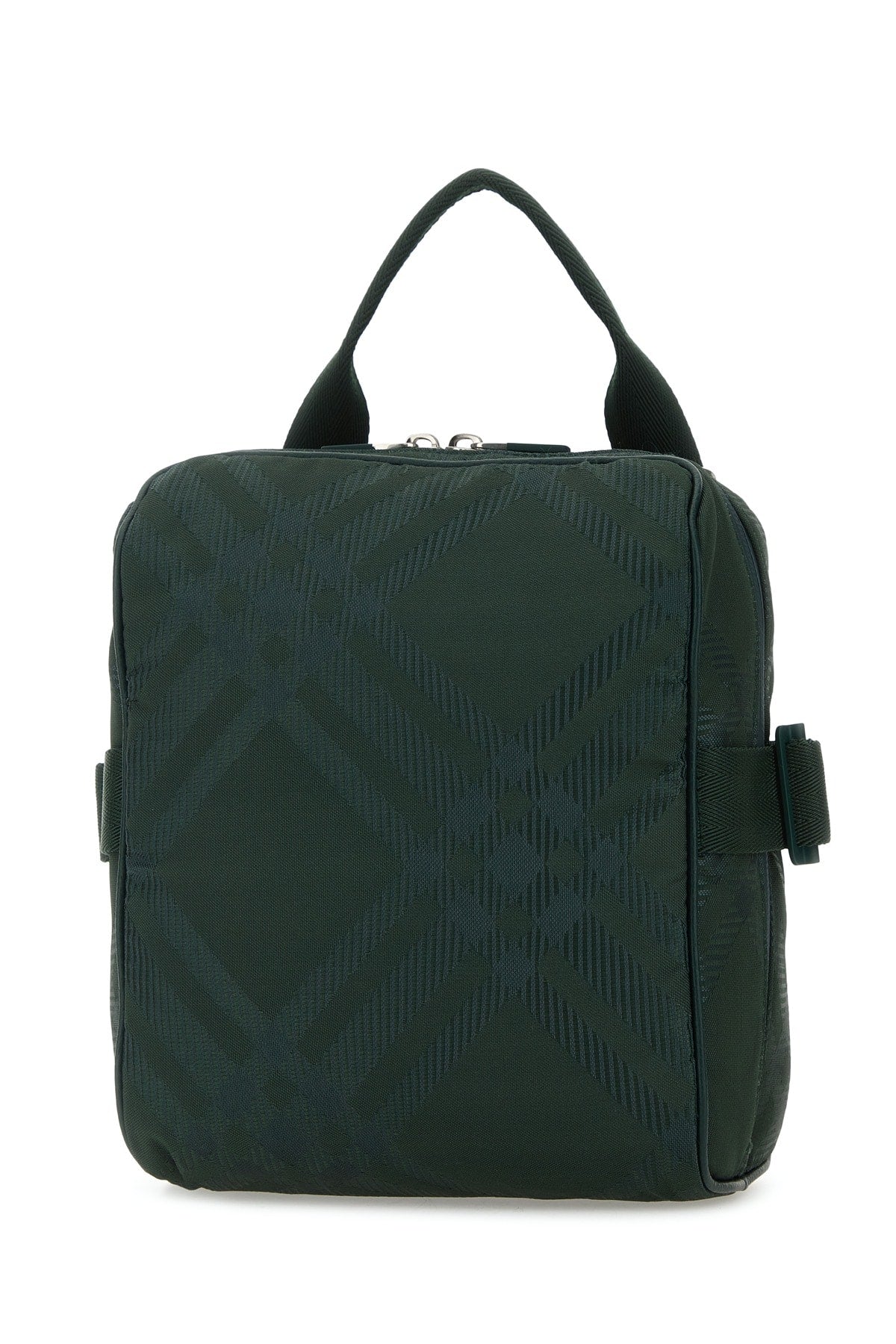Burberry Men Bottle Green Fabric Crossbody Bag by Luosophy