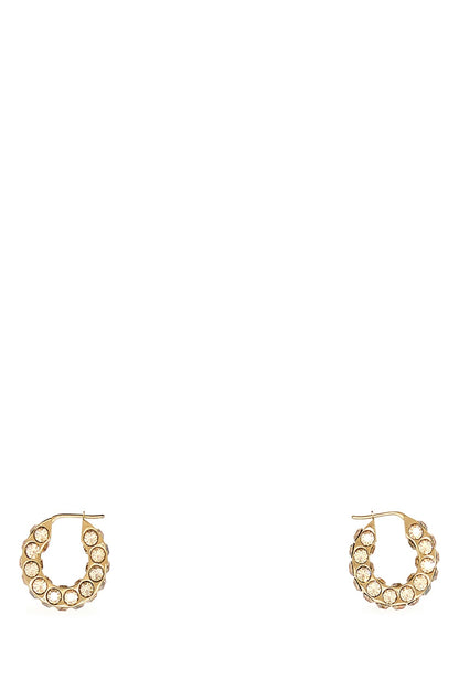 Amina Muaddi Women Jah Hoop Small by Luosophy