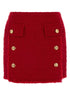 Versace Women Skirt Responsible Heritage Textured Tweed by Luosophy