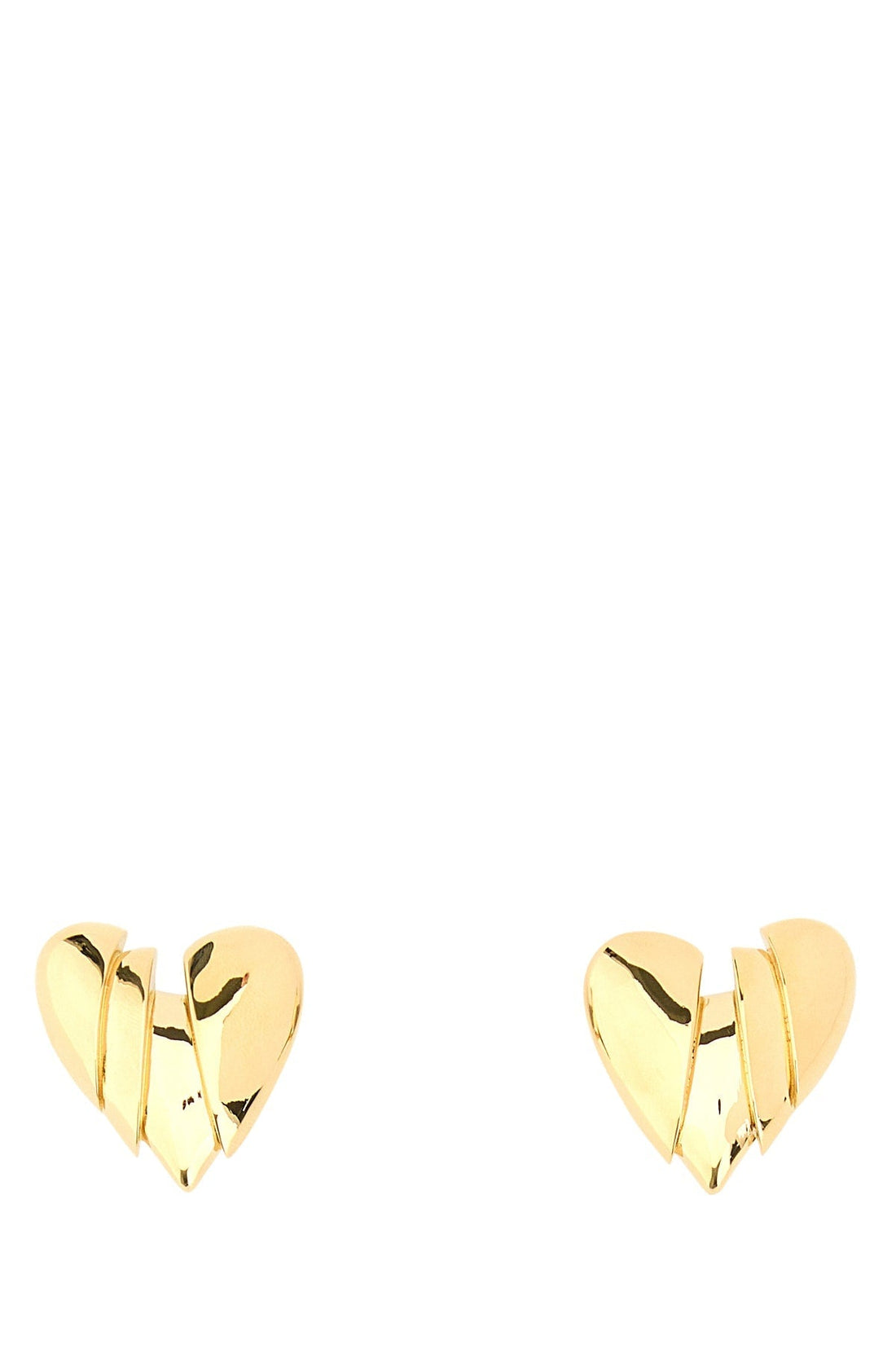 Amina Muaddi Women Heartbreaker Earring Gold Base by Luosophy