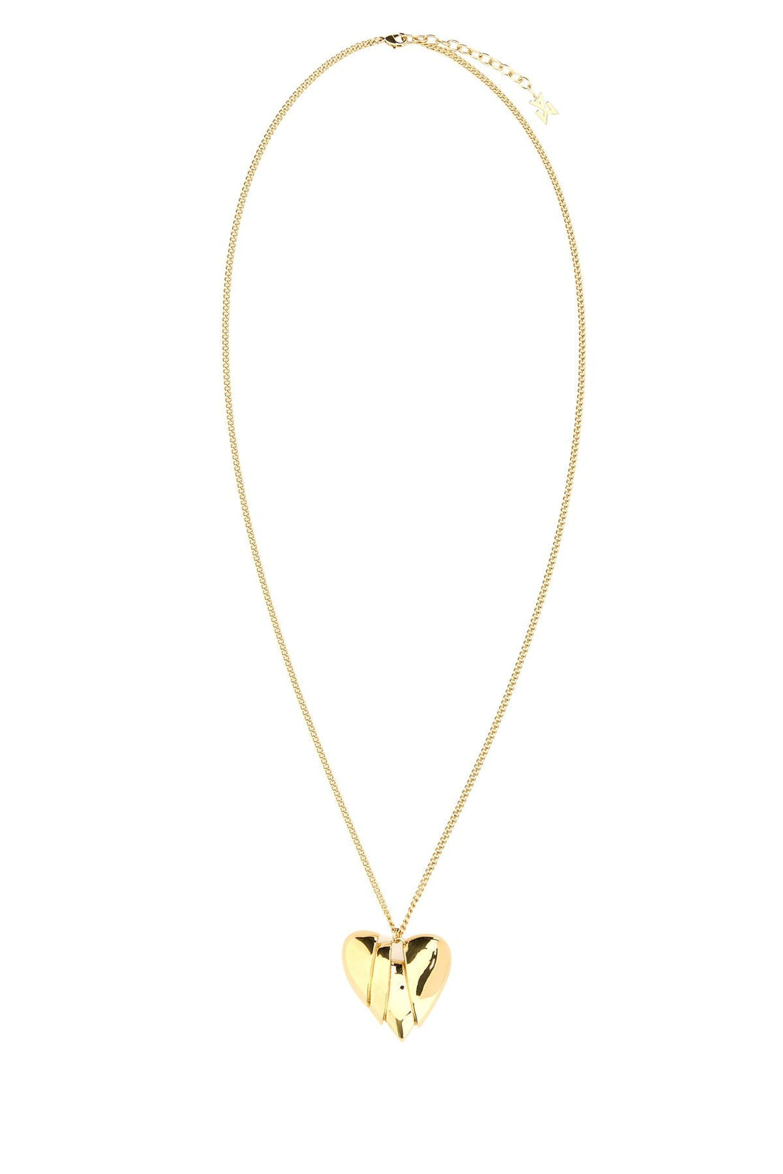 Amina Muaddi Women Heartbreaker Necklace Gold Base by Luosophy