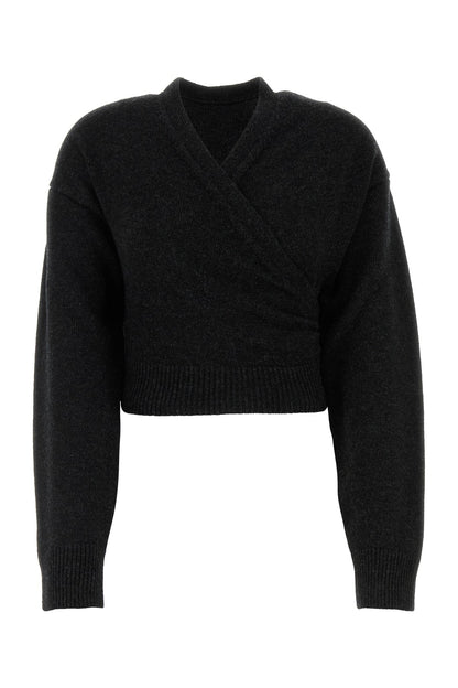 Balenciaga Women Wrap Cardigan by Luosophy
