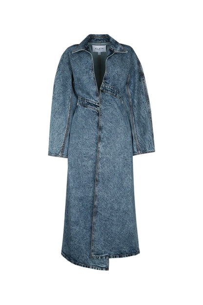 Alaia Women Spiral Trench by Luosophy