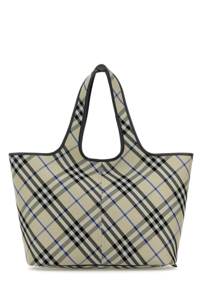 Burberry Women Embroidered Canvas Shopping Bag by Luosophy