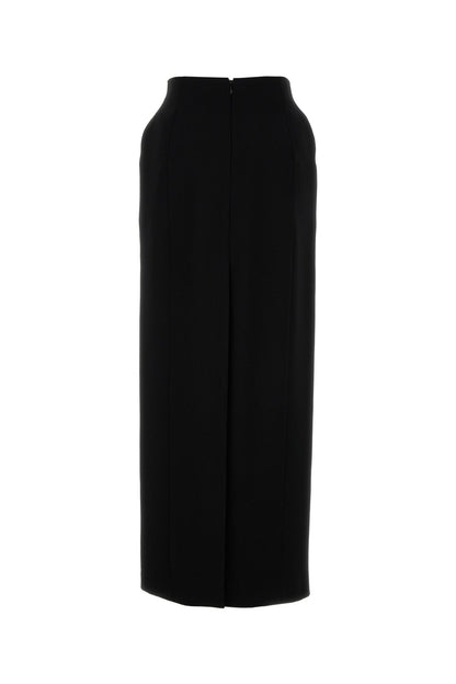 Balenciaga Women Hourglass Maxi Skirt by Luosophy