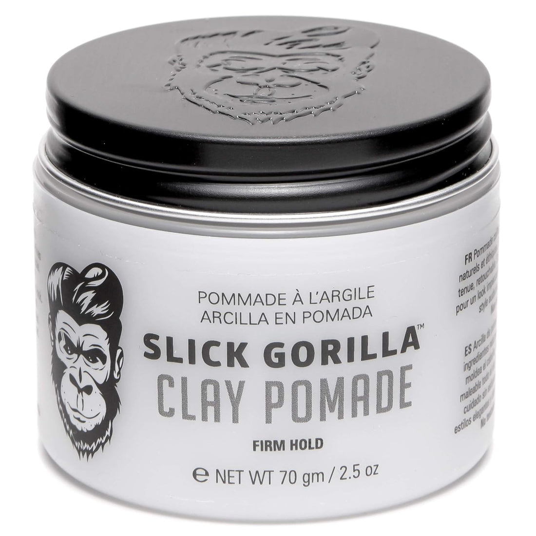 Sick Gorilla Clay Pomade Firm Hold 2.5 oz by Pasteur Pharmacy