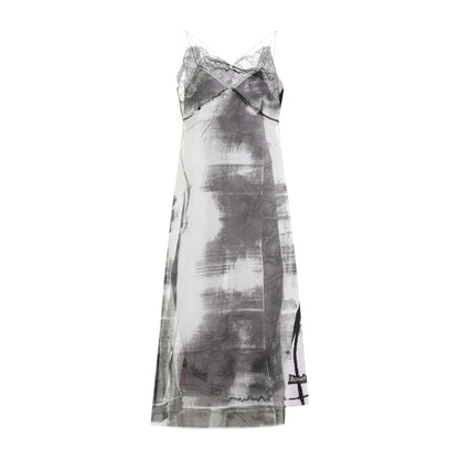 Maison Margiela Silk Midi Dress Women by Luosophy