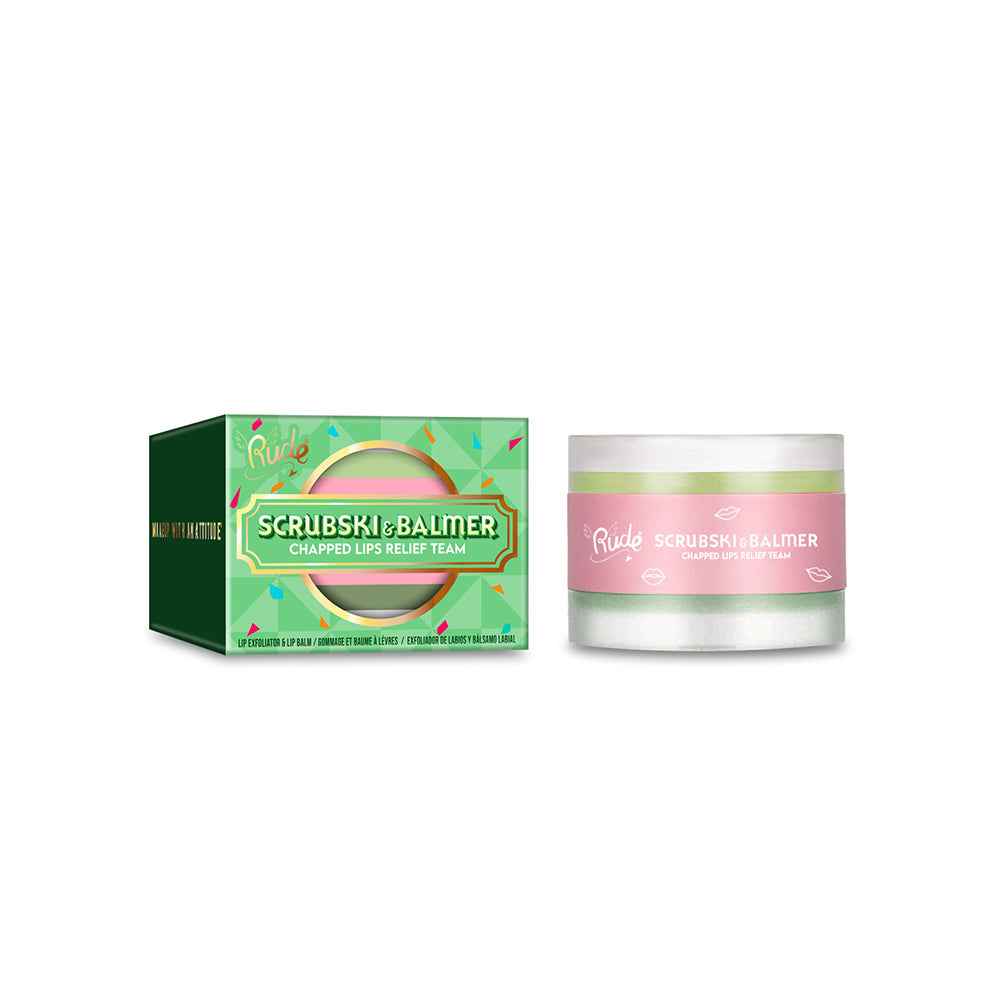 RUDE Scrubski &amp; Balmer Lip Exfoliator and Lip Balm